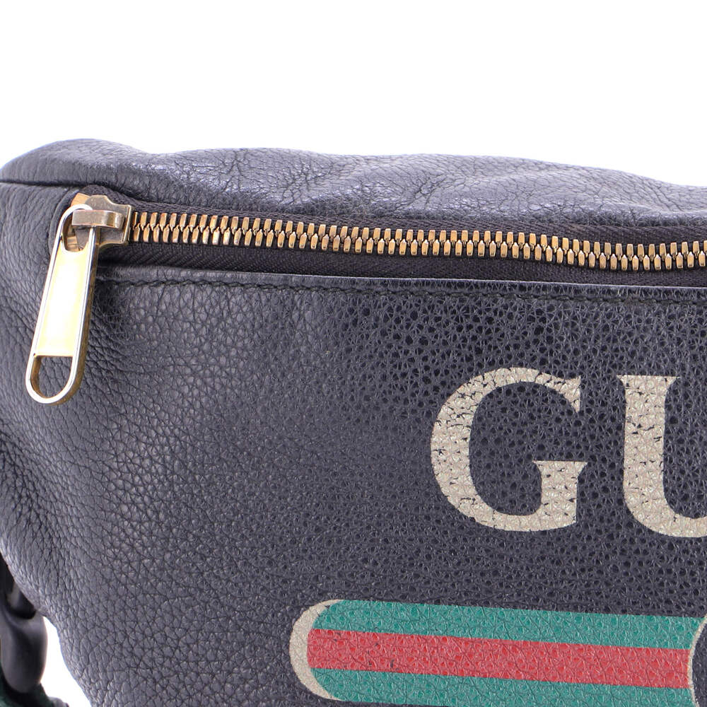 Gucci Logo Belt Bag Printed Leather #269496G88B - Picture 6 of 7